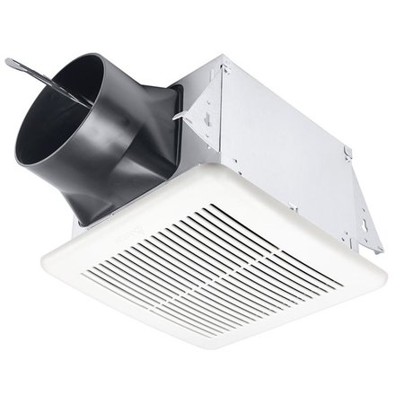 DELTA ELECTRONICS Delta Electronics ELT80-110H BreezElite 80-110 CFM Exhaust Bath Fan; Adjustable High & Low Speeds & Humidity Sensor ELT80-110H